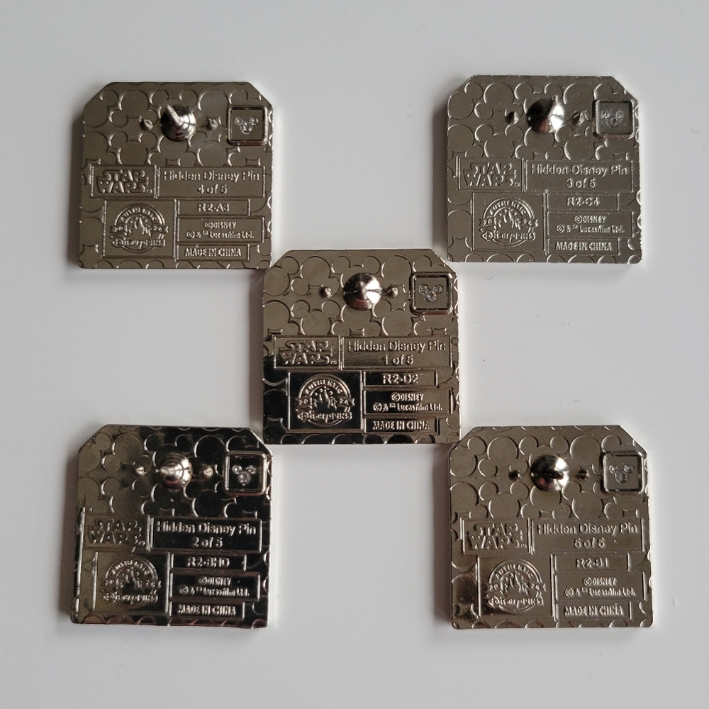 R2 Unit Disney Pin Set! - Picture 2 of 2
